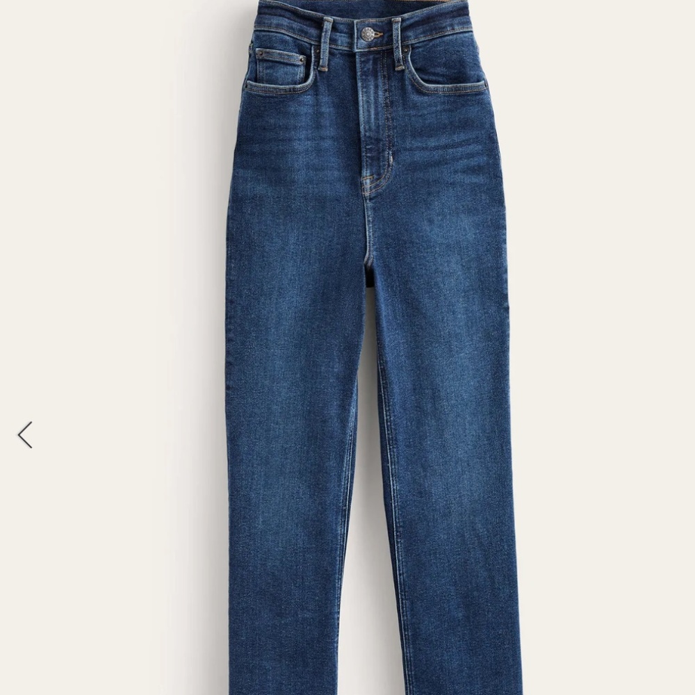 NWOT Boden - High Rise True Straight Jeans